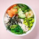 Salmon and vegetables